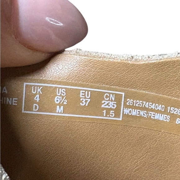 Clarks Annadel Eirwyn Wedge Sandals color silver Women's size 6.5 preloved - Picture 6 of 8